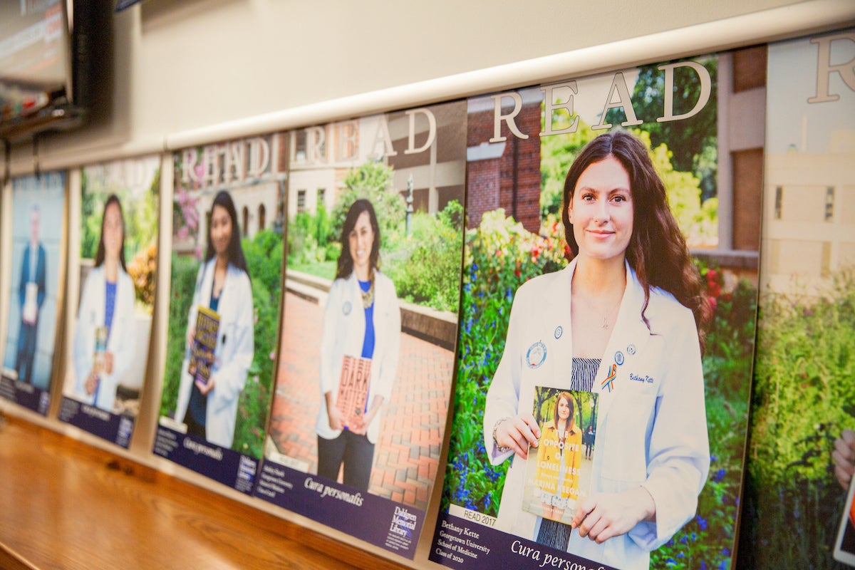 photo showing individual images of medical personnel